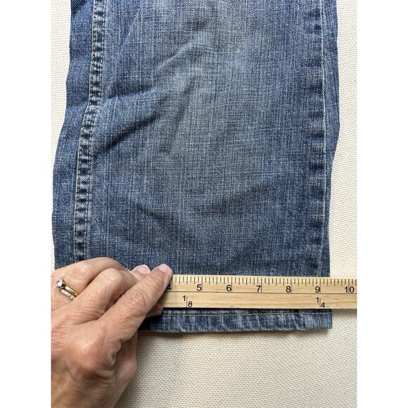 Esprit Vintage Bootcut Leg Jeans Women's 26x30 Blue Stone Wash Denim Low Rise - Picture 11 of 16